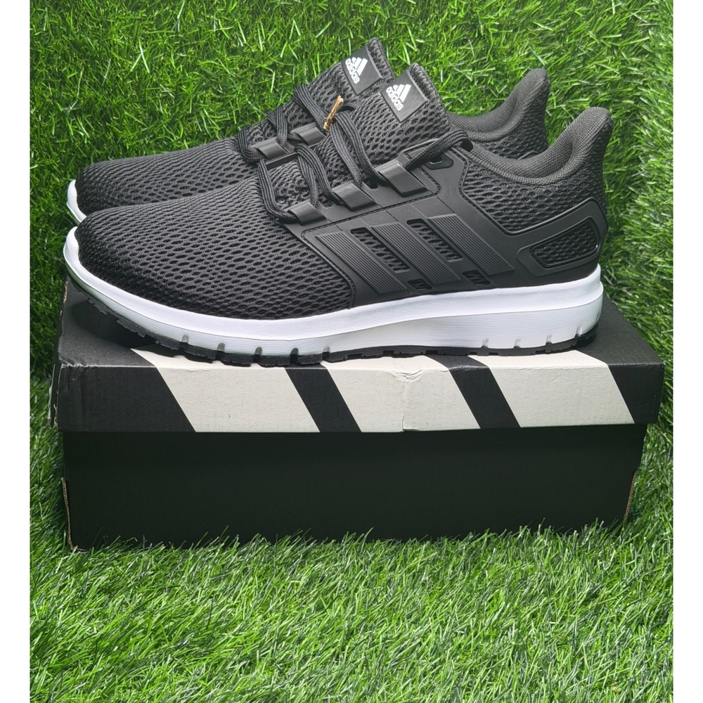 NEW Adidas Ultimashow Womens Running Shoes Black White FX3636 Size 10